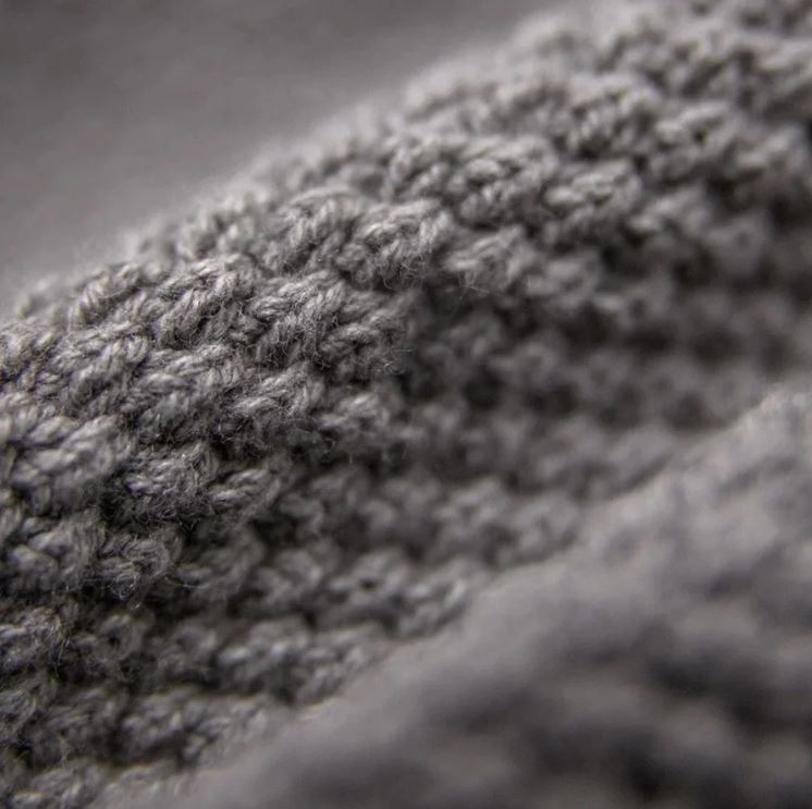 Casual Half -Zip Knitted Hoodie