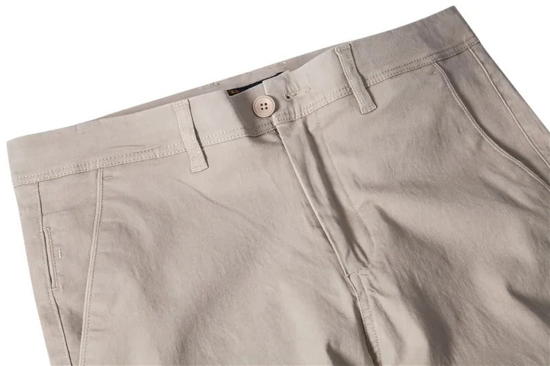 Slim Fit Casual Cotton Men Trousers