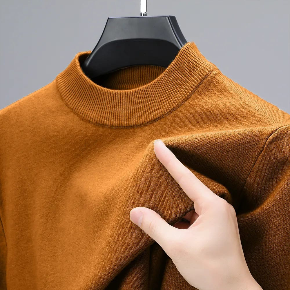 Men's Half-high Collar Sweater