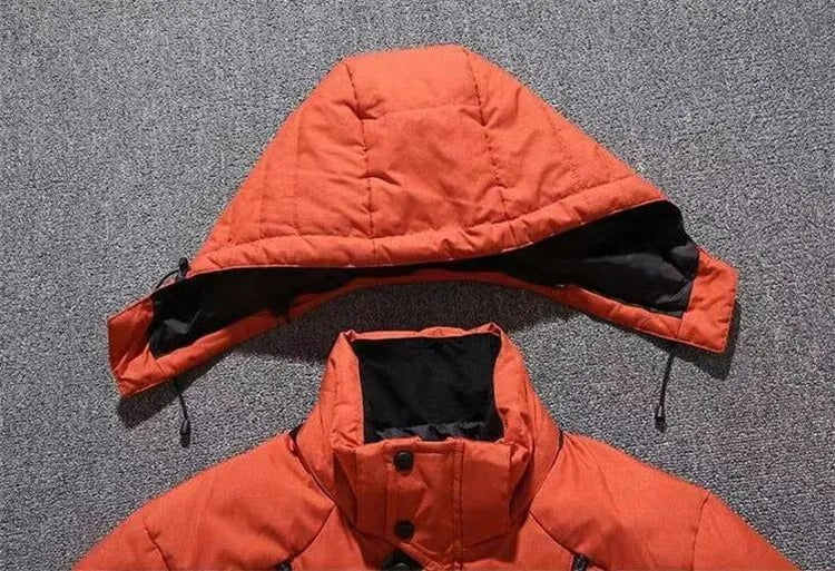 Winter Mens White Duck Down Jacket
