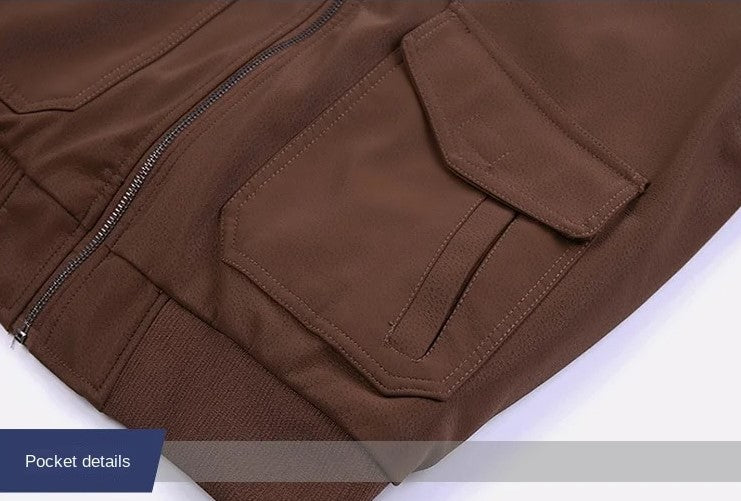 Vacellis Timeless Leather Jacket