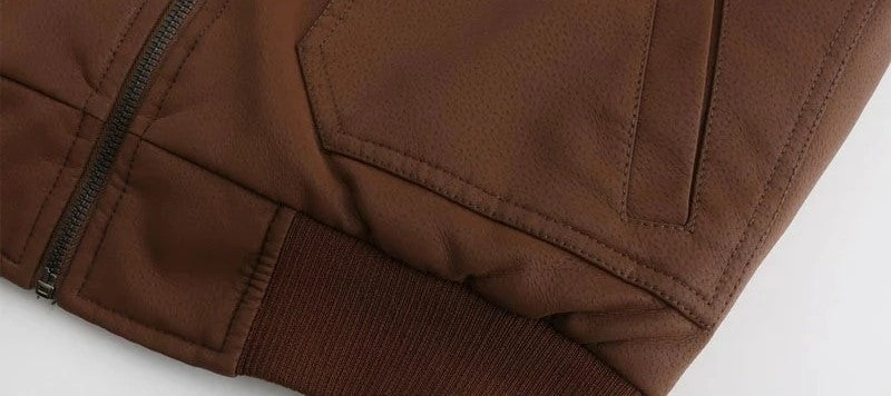 Vacellis Timeless Leather Jacket