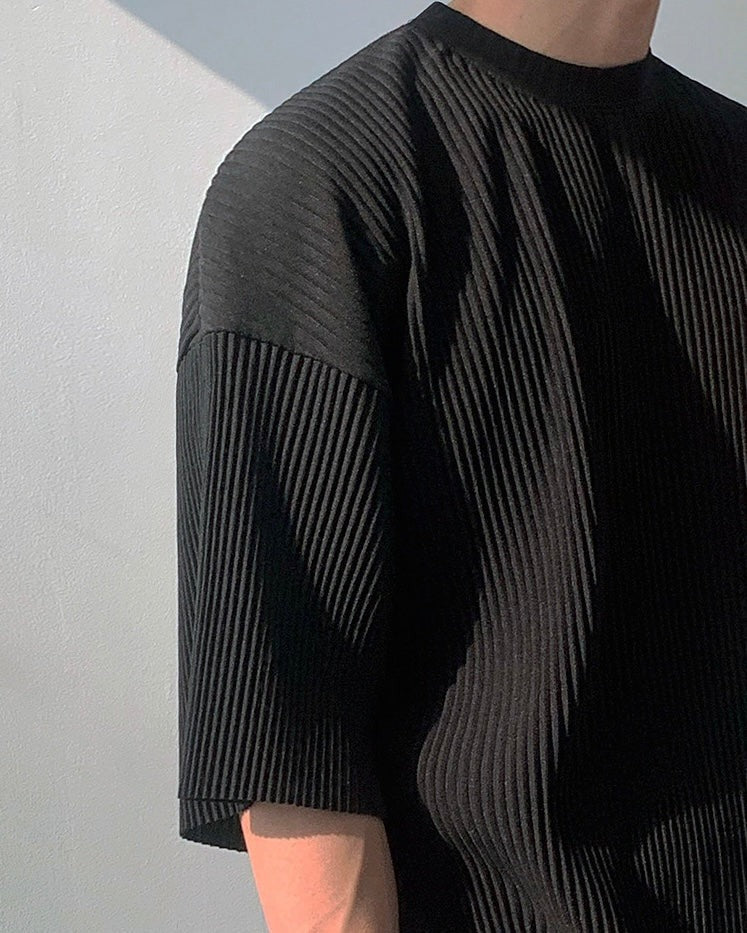 Vacellis Oversize Pleated Shirt