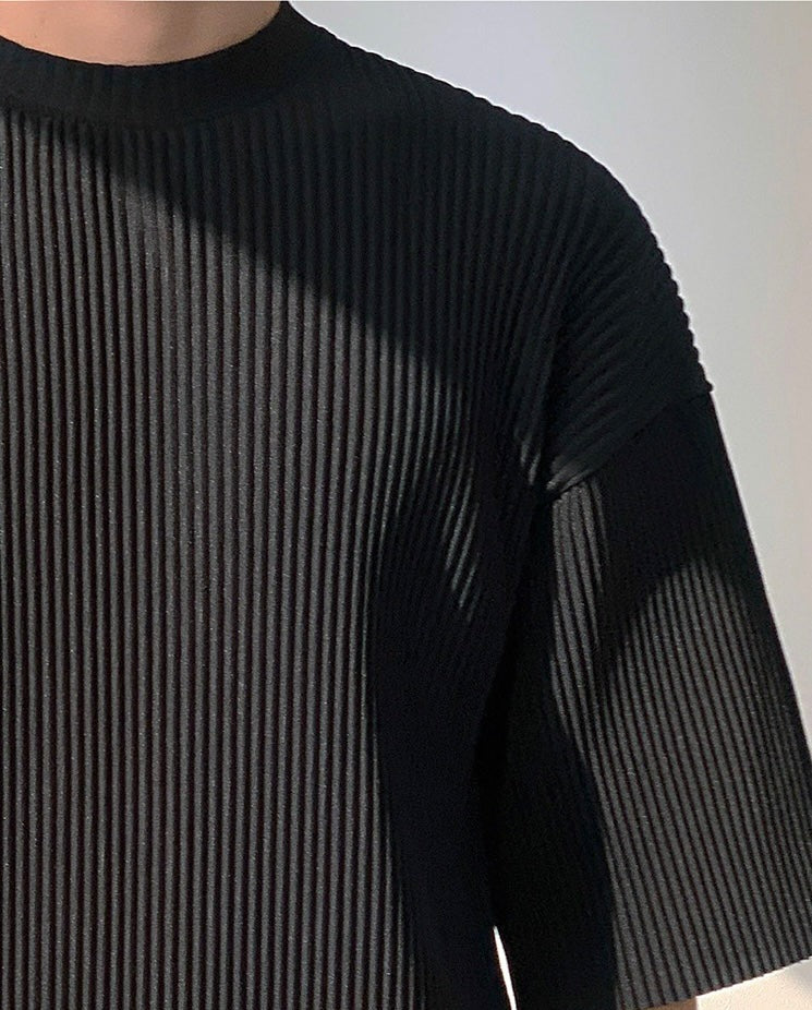 Vacellis Oversize Pleated Shirt