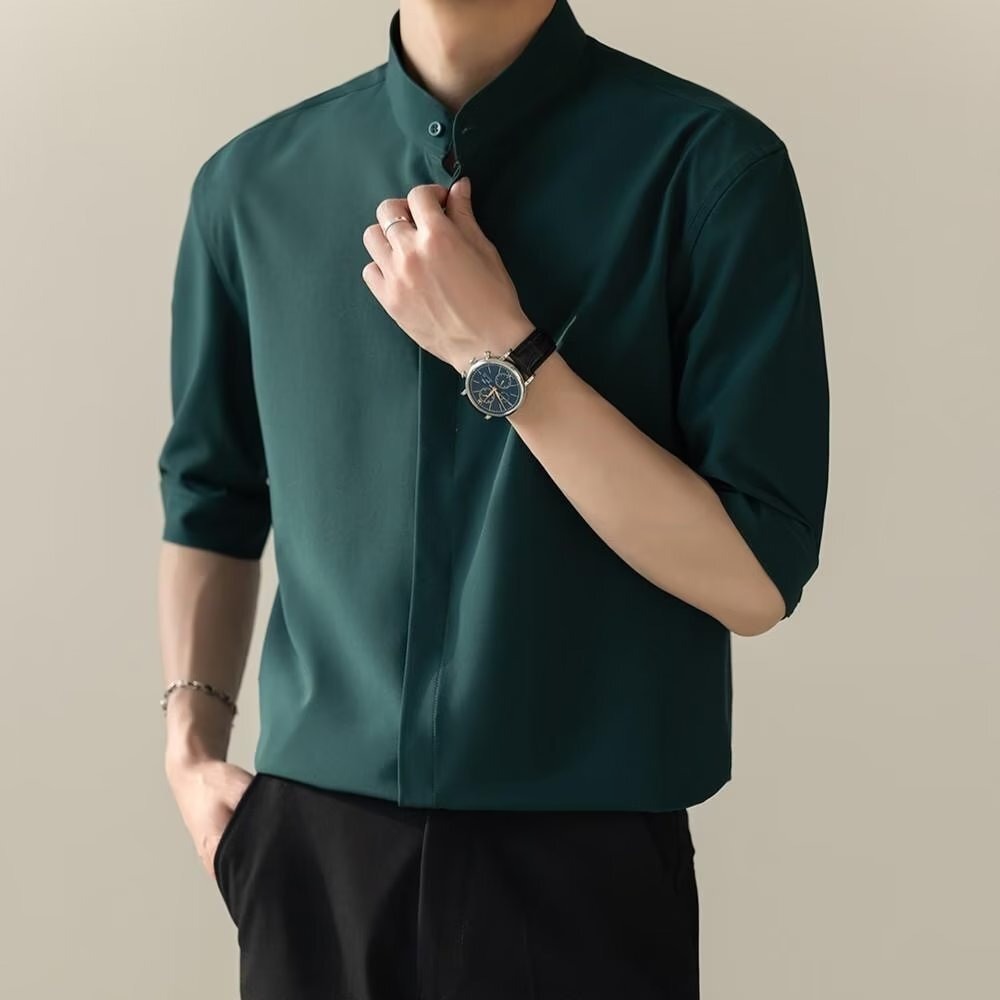 Zen Style Mandarin Shirt