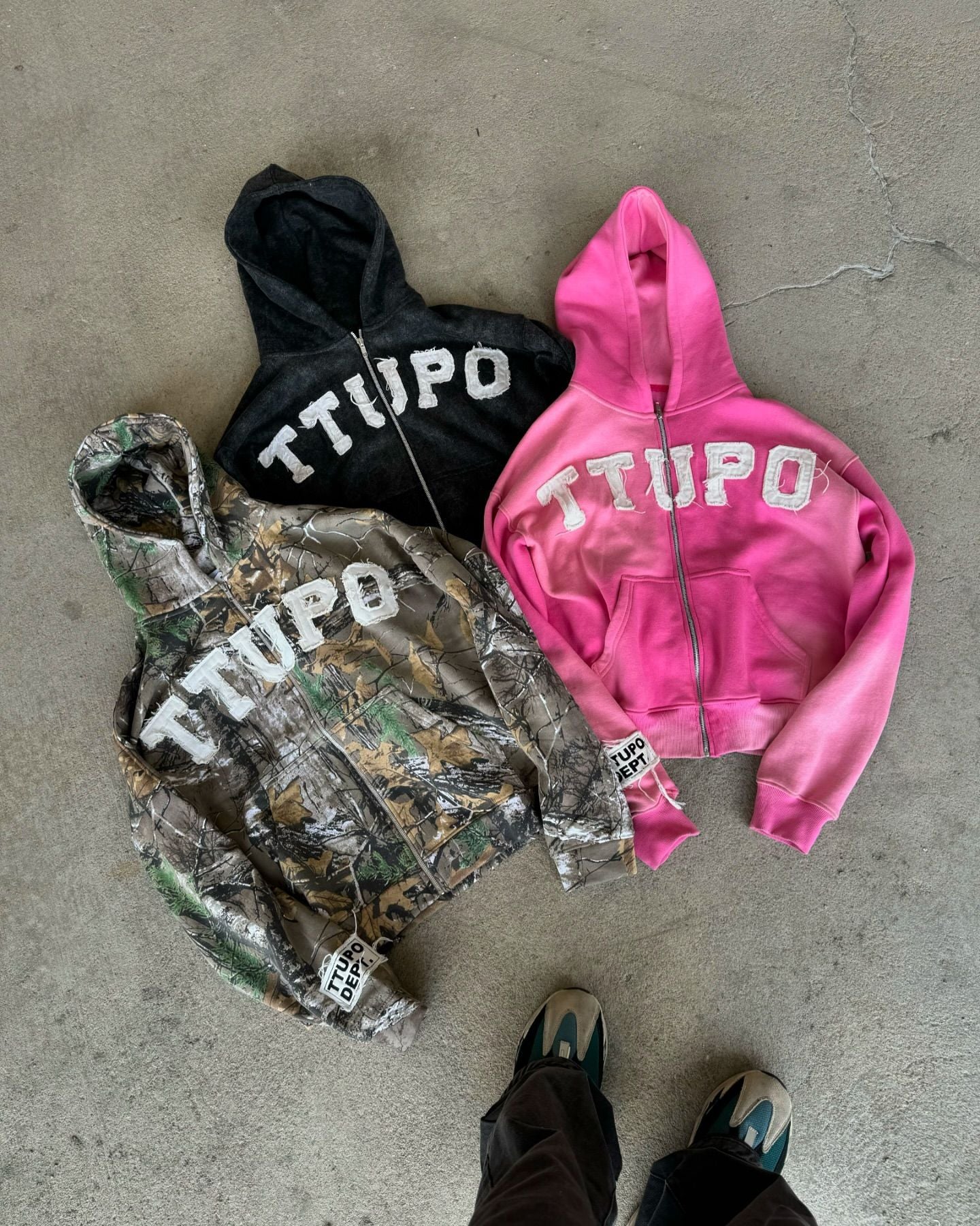 UNISEX TTUPO zip up (70%OFF)