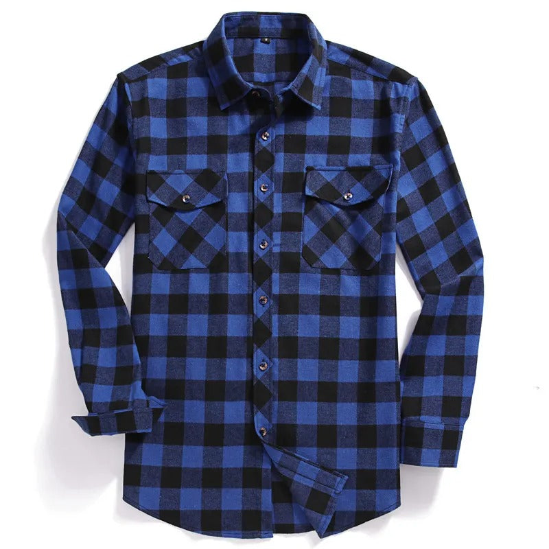 Men's Plaid Long Sleeve