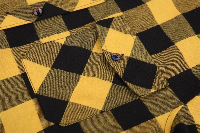 Men's Plaid Long Sleeve