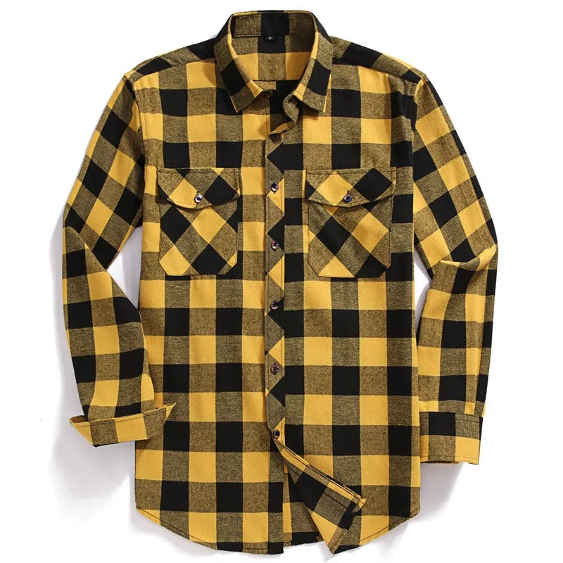 Men's Plaid Long Sleeve