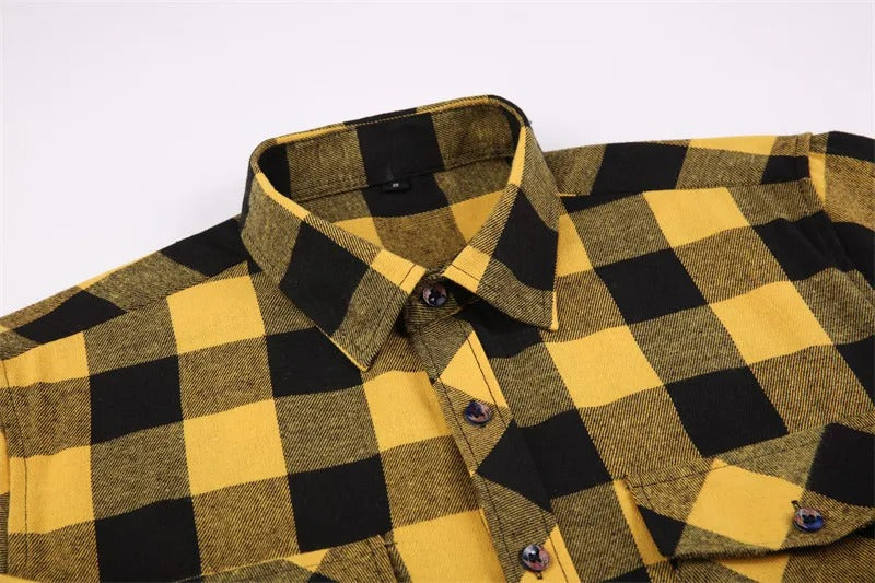 Men's Plaid Long Sleeve