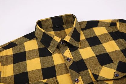 Men's Plaid Long Sleeve