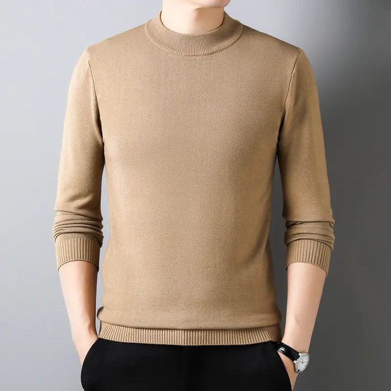 Men's Half-high Collar Sweater