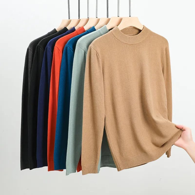 Men's Half-high Collar Sweater