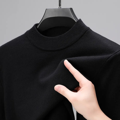 Men's Half-high Collar Sweater