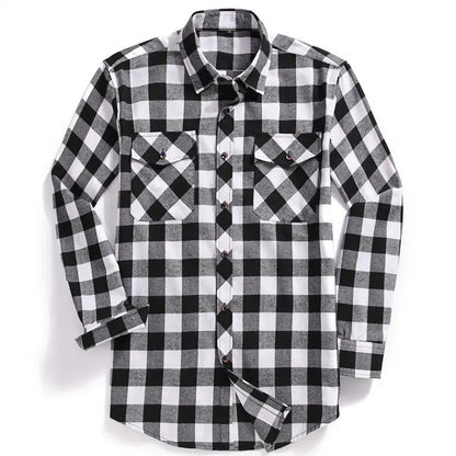 Men's Plaid Long Sleeve