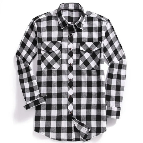 Men's Plaid Long Sleeve