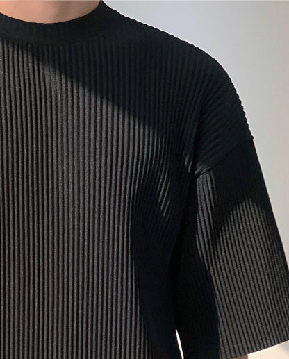 Vacellis Oversize Pleated Shirt