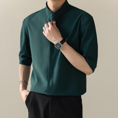 Zen Style Mandarin Shirt